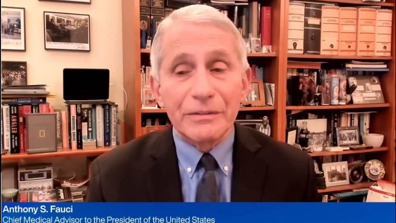 Fauci Whines About Disinformation At World Economic Forum, Forgets We Have Video Of What He Said