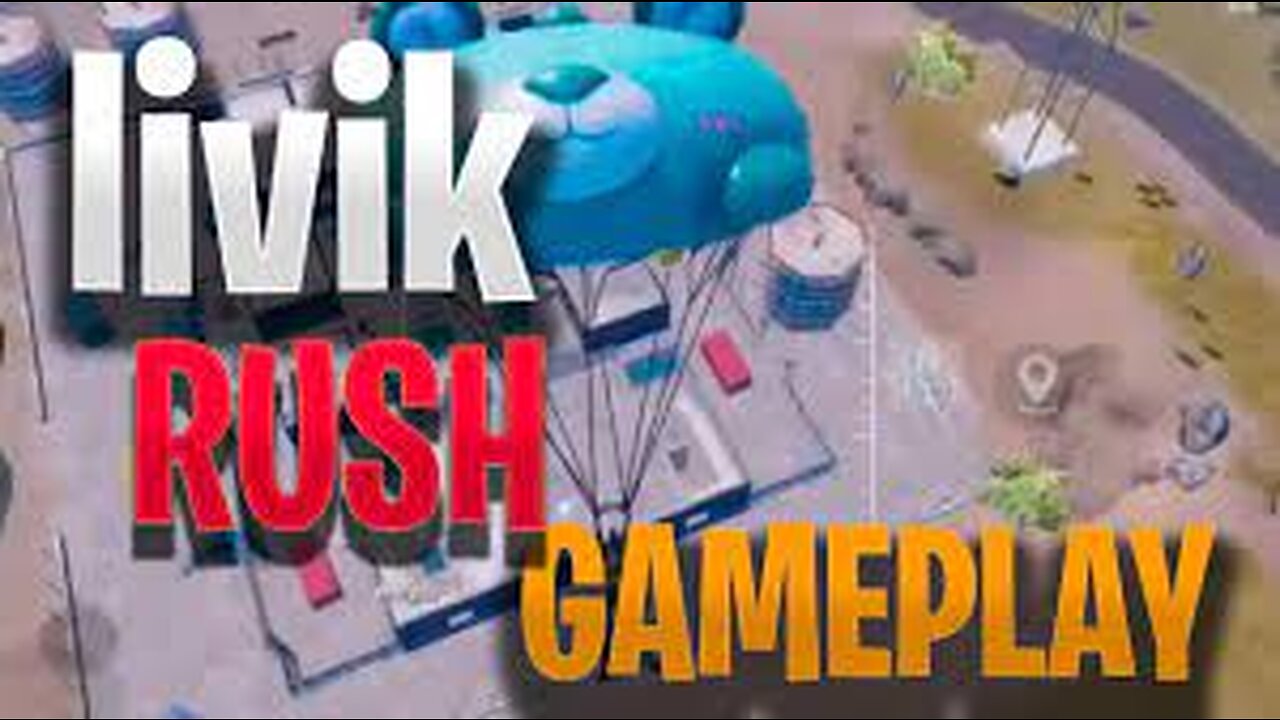 FULL RUSHES GAMEPLAY IN LIVIK #PUBGMOBILE