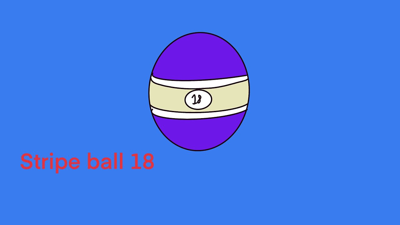 Stripe ball 18