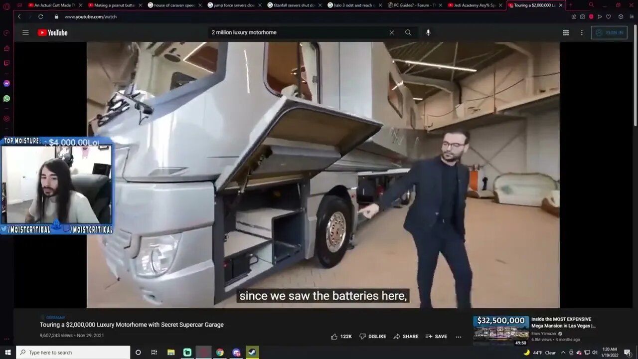 MoistCr1tikal Reacts To Luxury Motorhomes