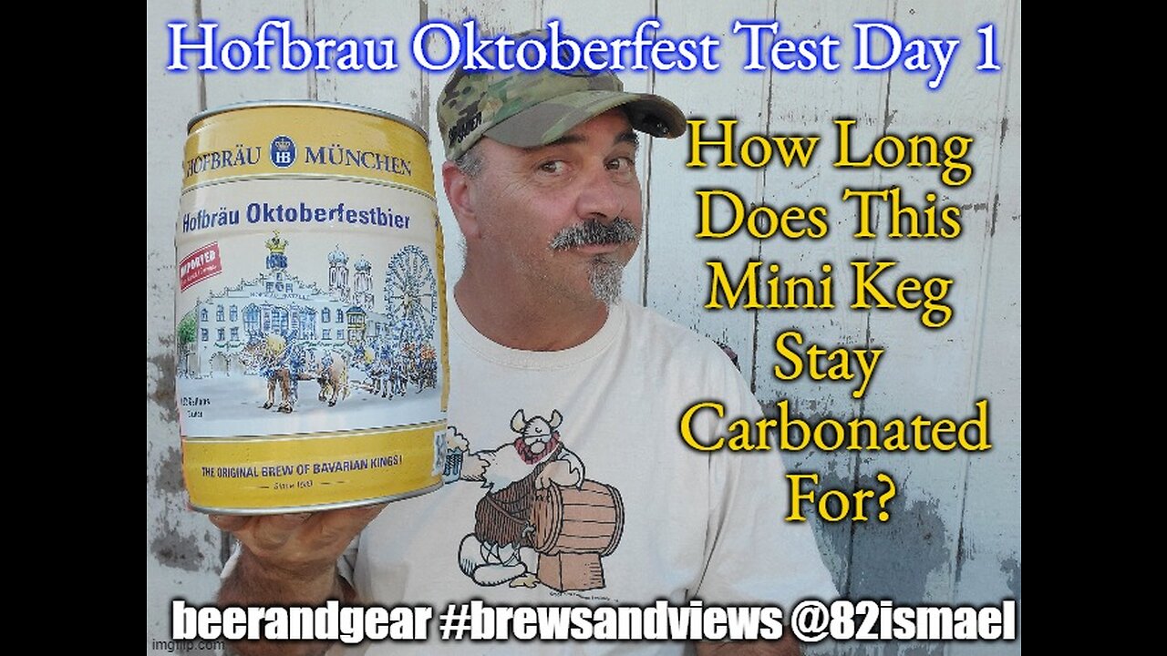 Hofbrau Oktoberfestbier Mini Keg Carbonation Test: Day 1