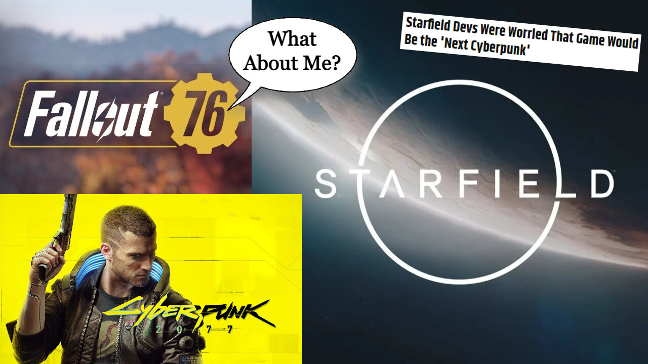 Starfield Devs Worried Game Would Be Next Cyberpunk?!