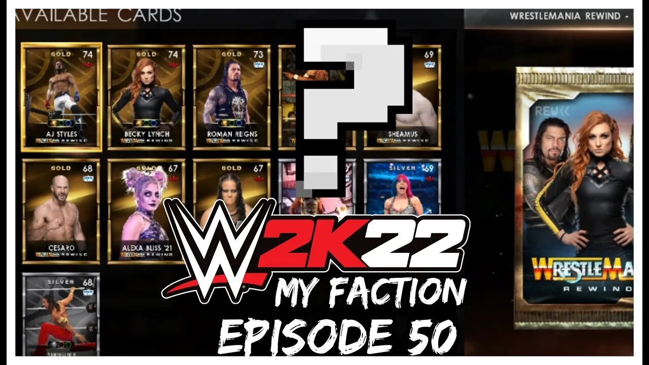 WWE 2K22: MY FACTION - PART 50 - Im Back! Sorry For My Absense! Let's Get to WORK!