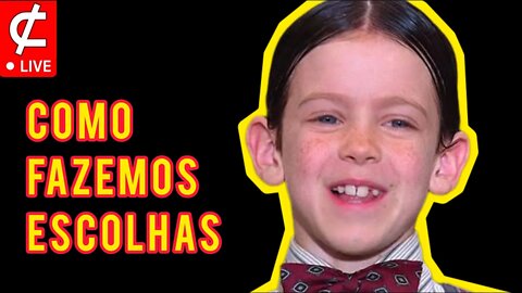 Como fazemos escolhas de forma errada - VLOG AO VIVO