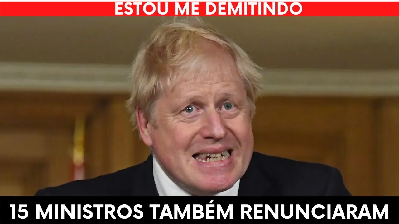 BORIS JOHNSON RENÚNCIA