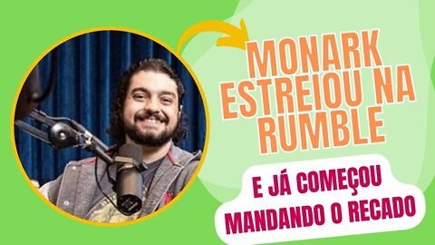 Monark faz sua estréia na Rumble arrepiando os censuradores