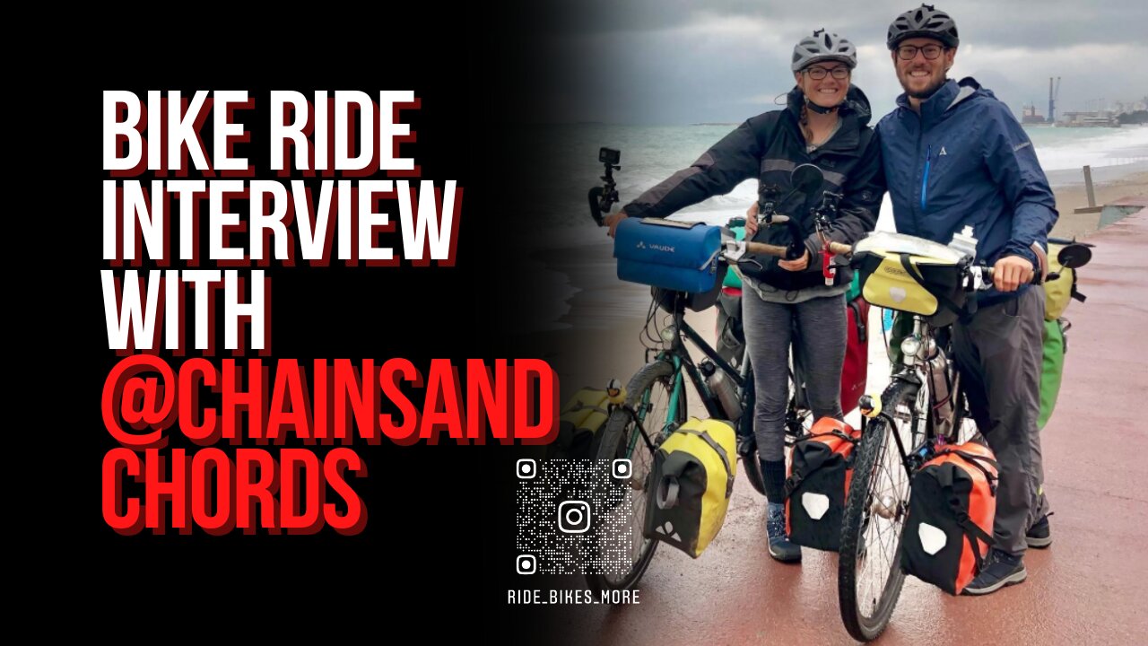 Bike Ride Interviews With @ChainsAndChords | Cycling Show | Bicycle Podcast |Biking Around The World