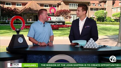 ESPN's Tom VanHaaren talks about the leaders at the Rocket Mortgage Classic