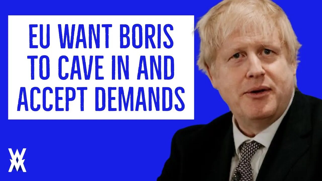 EU Waiting For Boris To CAVE IN As France BLOCKS Lorries