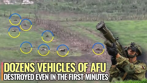 A dozen vehicles destroyed as a result of Ukrainian attack to get closer to Artemovsk