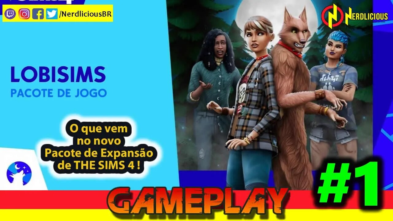 🎮 GAMEPLAY! O que vem no pacote LOBISIMS de THE SIMS 4 para criação de Novos Sims e Objetos?