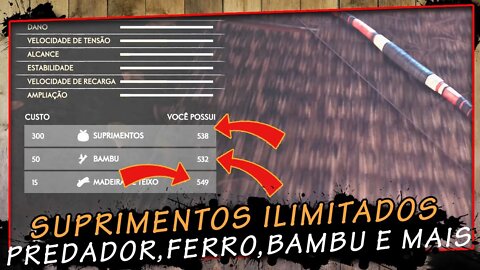 Ghost Of Tsushima, Suprimentos Ilimitados Predador, Ferro, Bamboo e mais, super Dica Pt Br