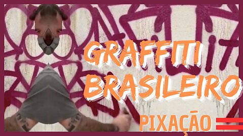 PIXAÇÃO GRAFFITI BRASILEIRO ROLÊ DE DIA PIXANDO NA CARUDA