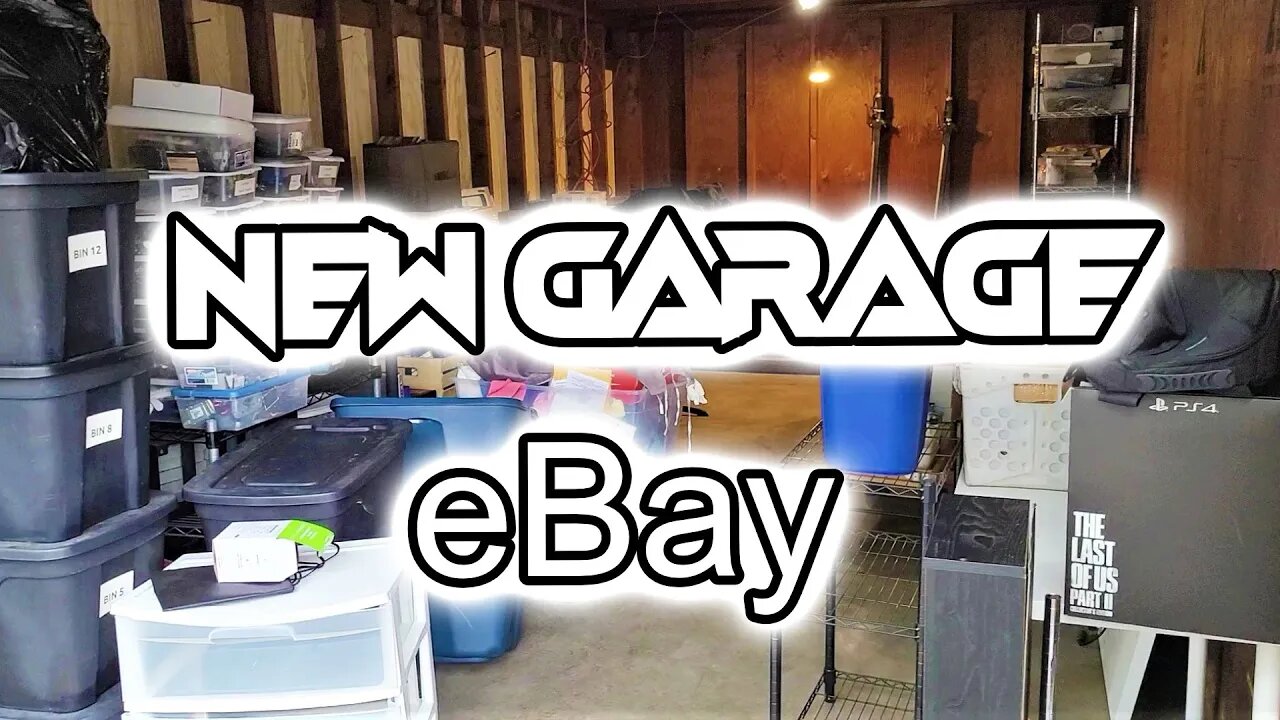 Opening My eBay Store - Chapter 1 VLOG - New GARAGE!