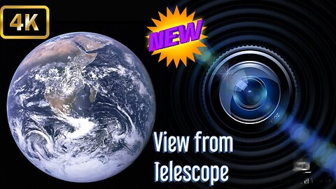 Stunning 4K view of Earth from space | By Kevin