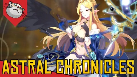 Passa-Tempo com Waifus no Celular - Astral Chronicles [Conhecendo o Jogo Gameplay Português PT-BR]