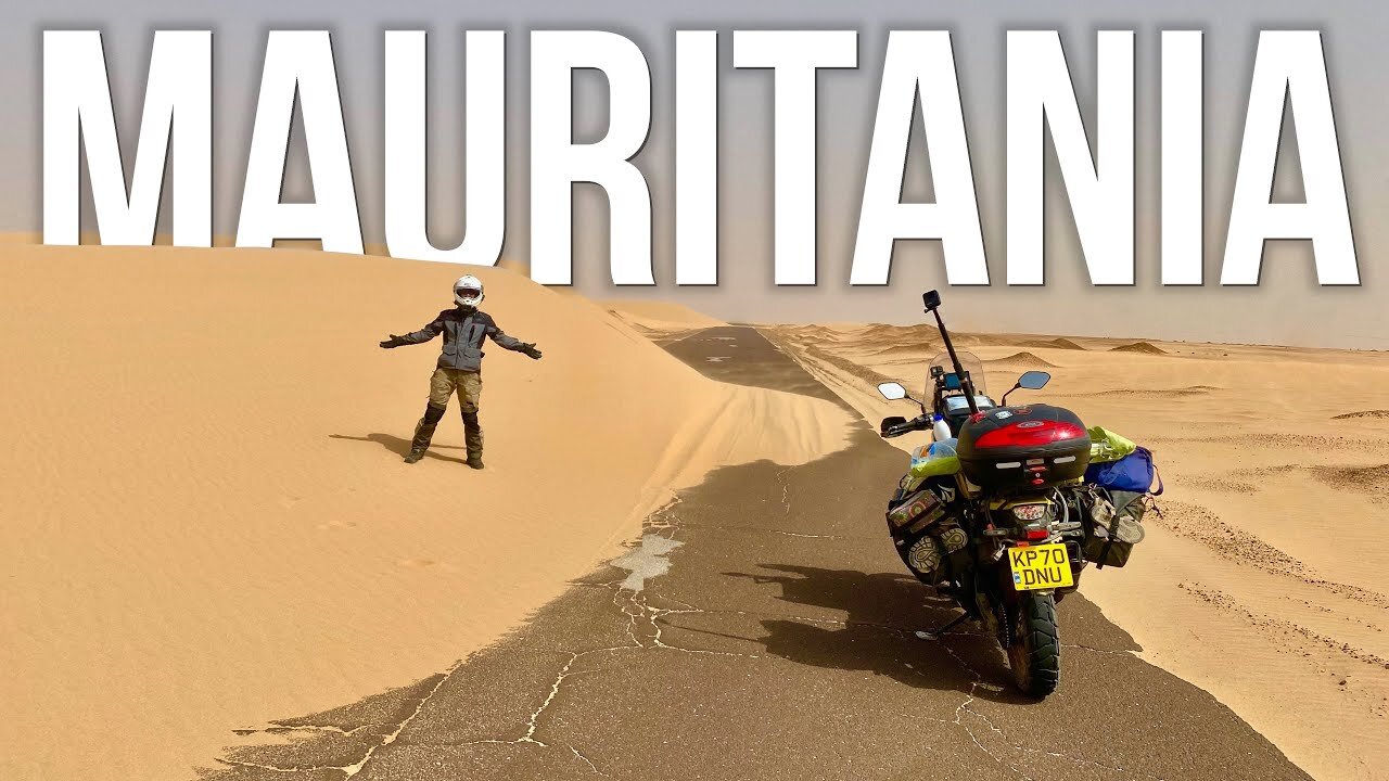 Welcome to Mauritania! (Motorcycle Travel)