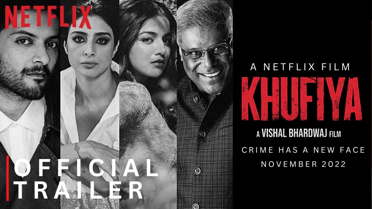 Khufiya | Official Trailer | Vishal Bhardwaj, Tabu, Ali Fazal, Wamiqa Gabbi