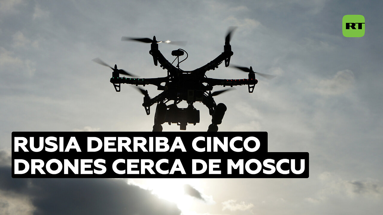 Rusia repele un intento de ataque de drones contra la provincia de Moscú y la capital