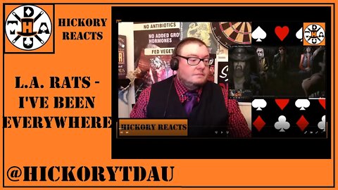 L.A. Rats - I've Been Everywhere Reaction By a Drunk Magician Hickory Reacts