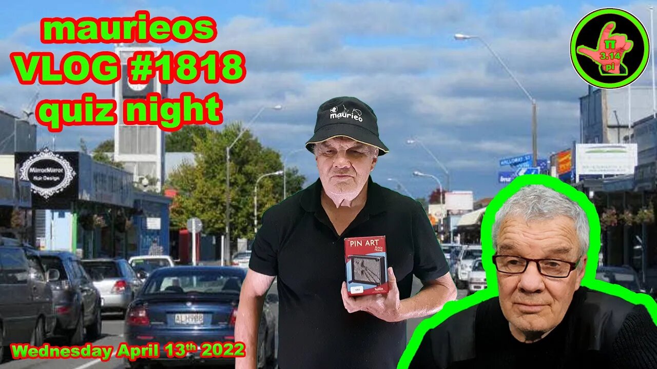 maurieos VLOG #1818 quiz night