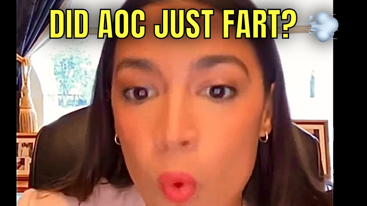 Did AOC Just FART live on Video?