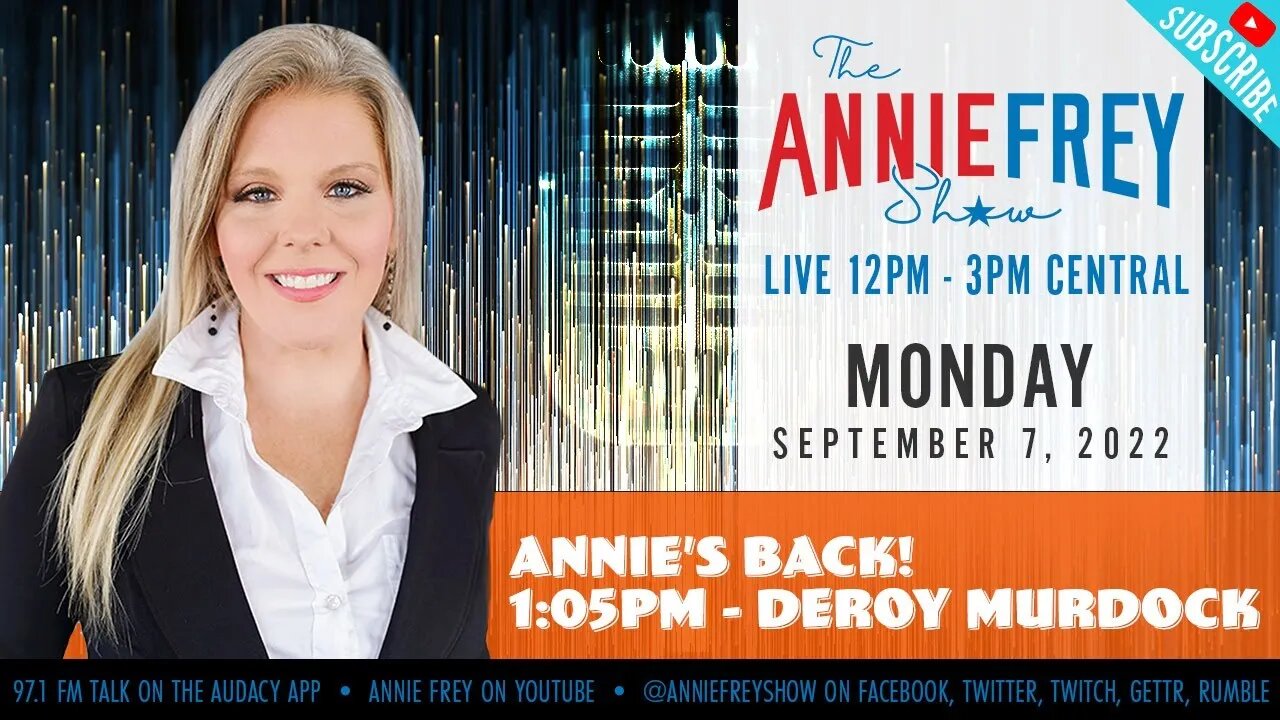 MAGA Republicans, Mommy Brain, & What do we value? • Annie Frey Show 9/7/22