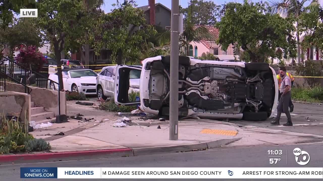 6-year-old boy dies after being rescued from rollover crash in Kensington