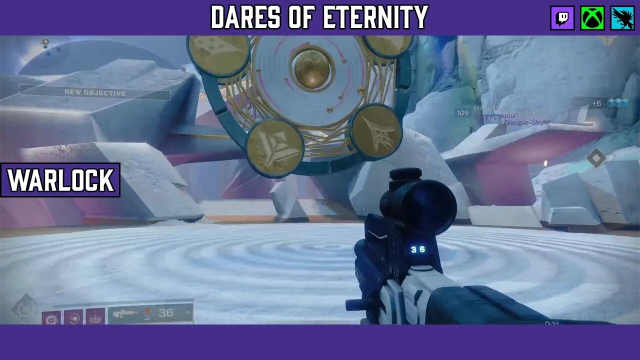 Destiny 2 Voidwalker Warlock | Dares of Eternity Playthrough