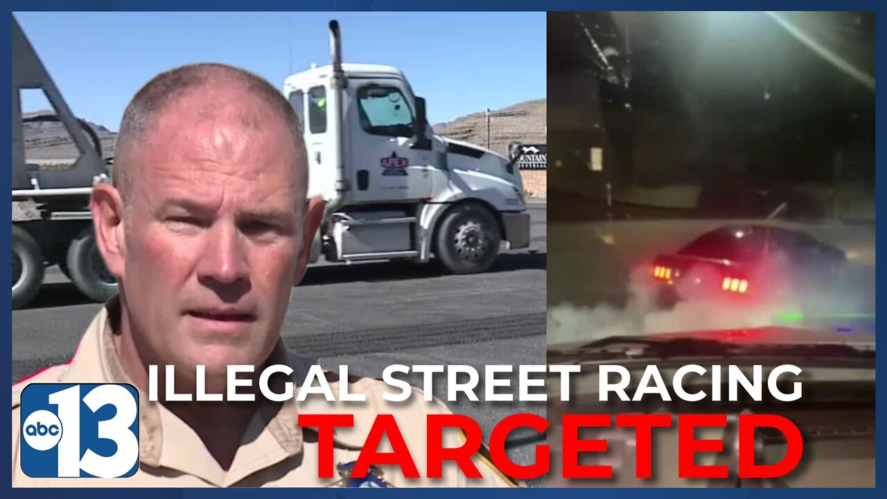 Illegal street racing, takeovers being targeted by new project from Las Vegas officials