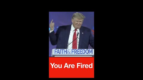 Trump: You Are Fired! June 17 2022 Nashville TN #Shorts