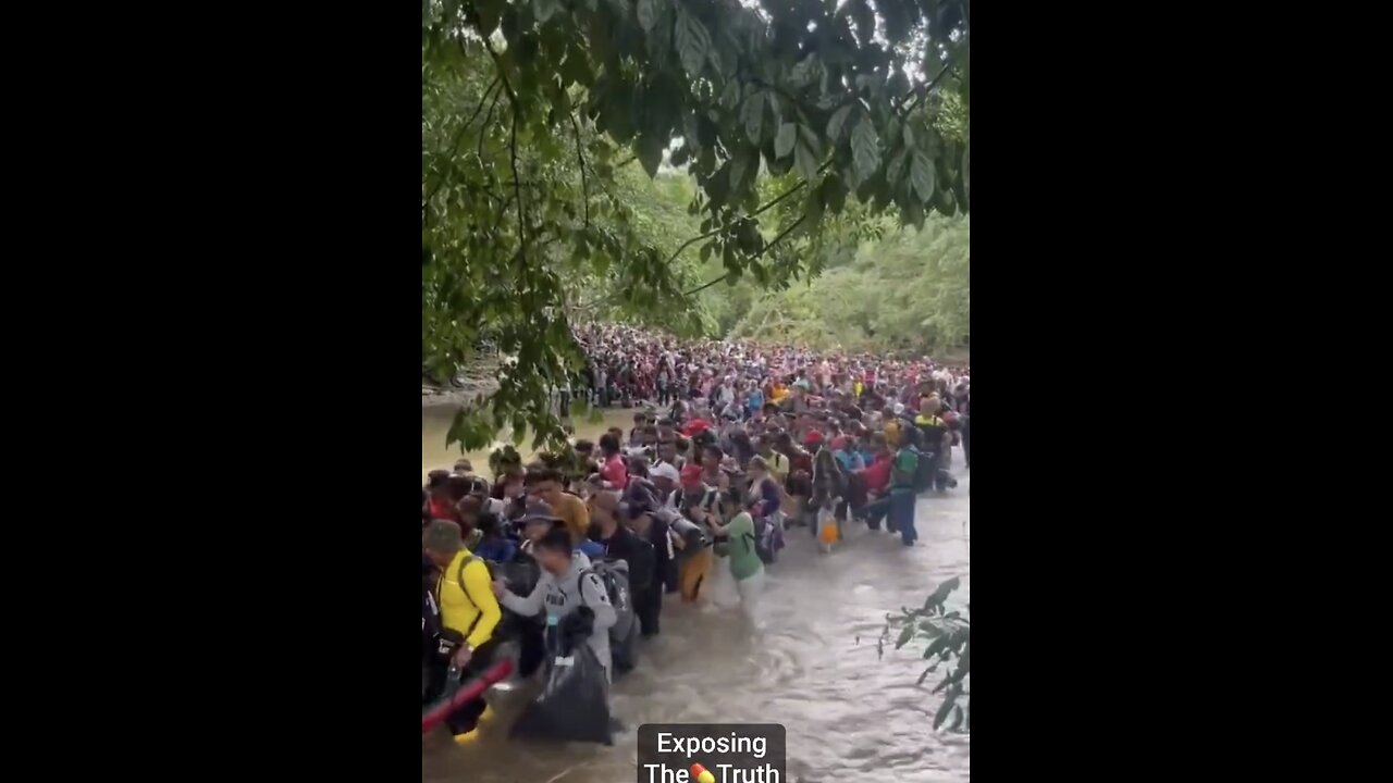 🇺🇸 Meanwhile in Panama…thousands still headed to the USA border.