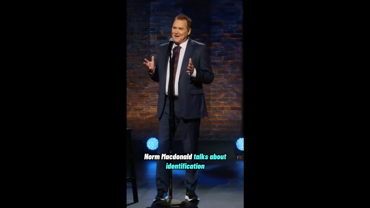 Norm Macdonald talks about identification