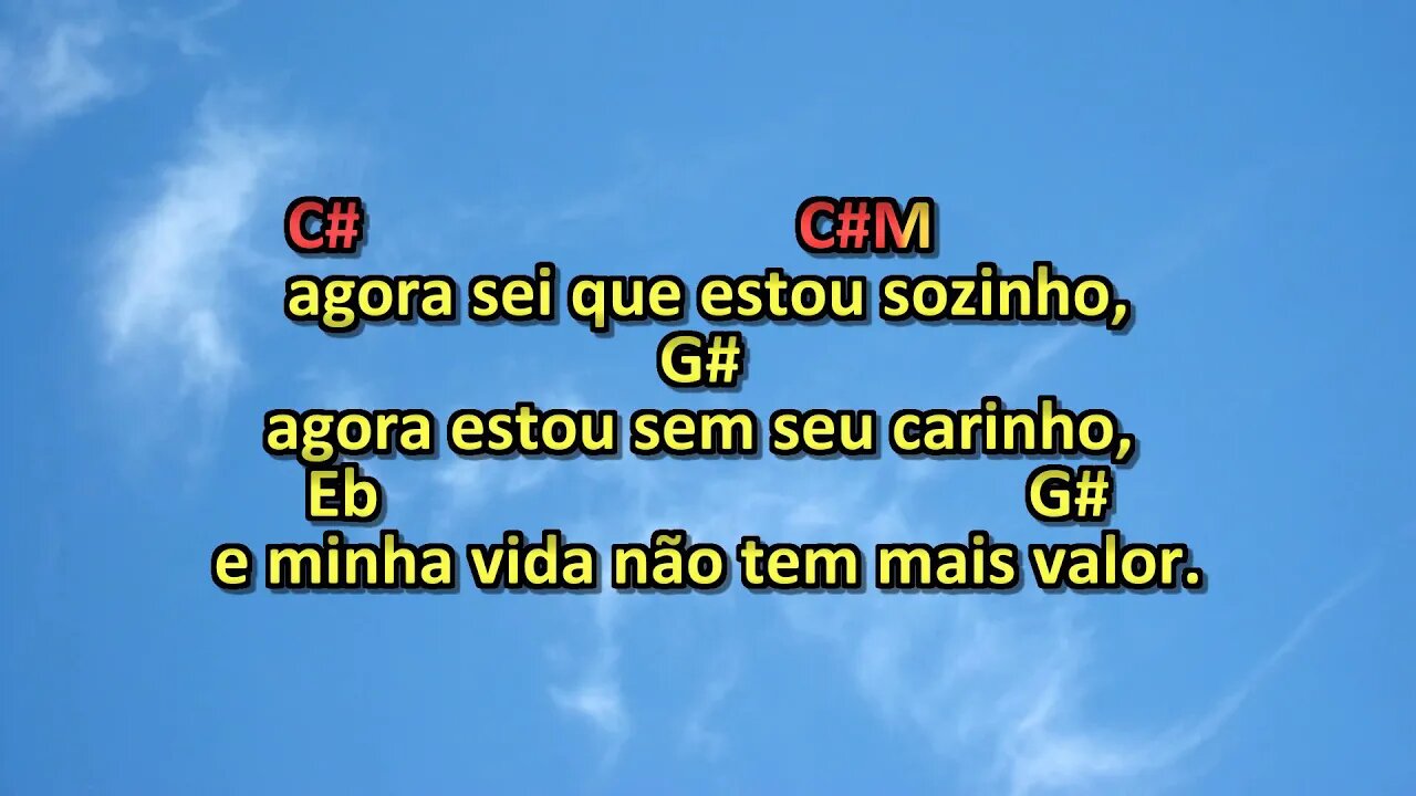 leonardo uma lagrima karaoke playback 2