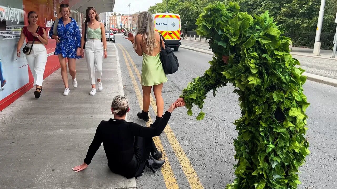 Crazy moments with bushman prank