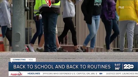 Back to School and Back to Routines