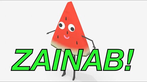 Happy Birthday ZAINAB! - WATERMELON Birthday Song