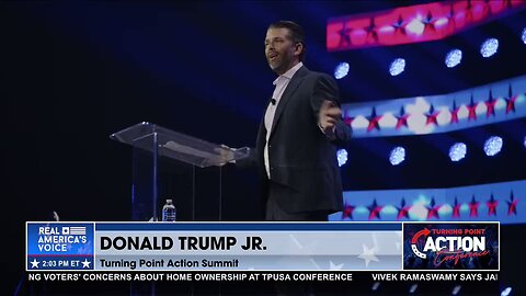 Donald J Trump Jr on Conservative Judges | Turning Point Action Conference