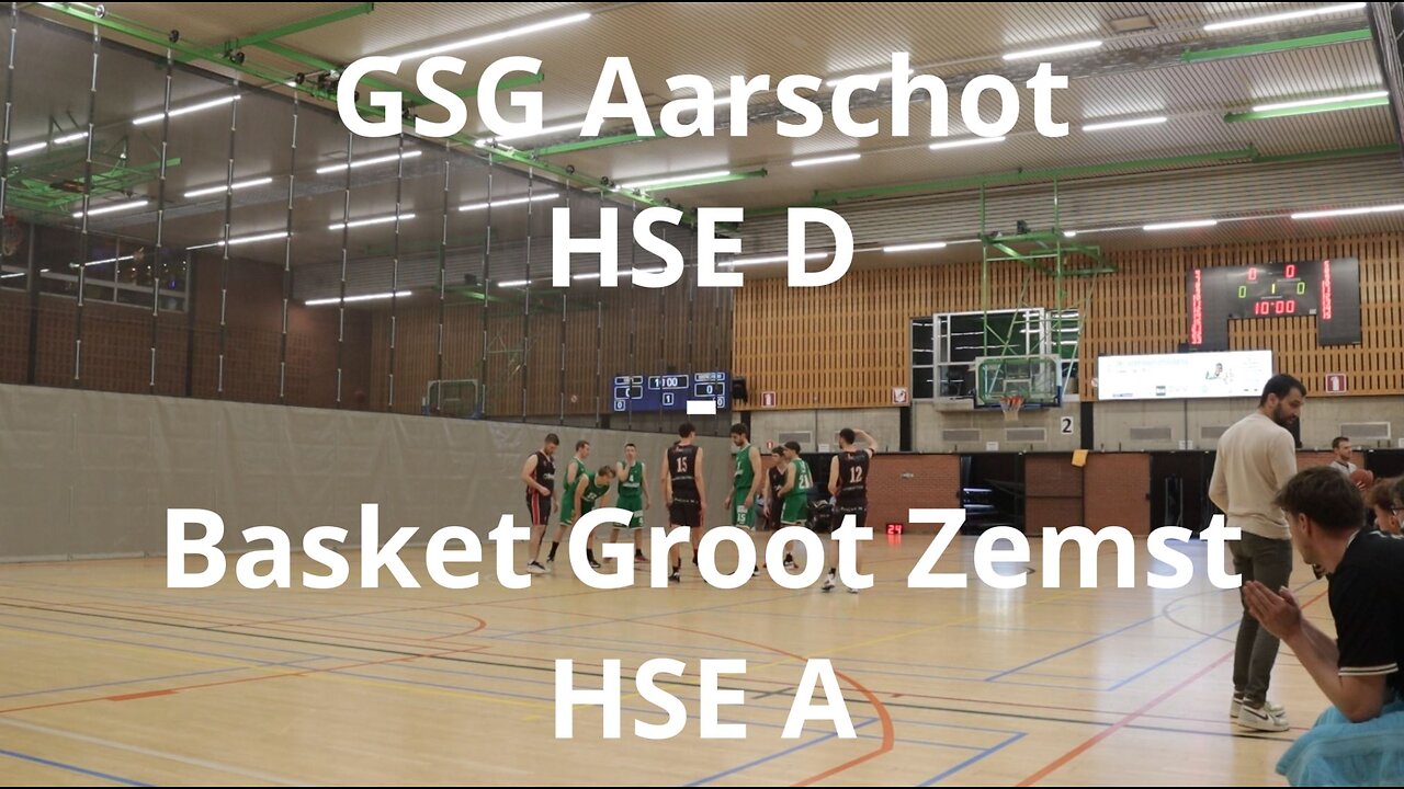 GSG Aarschot HSE D - Basket Groot Zemst HSE A - 23 maart '24