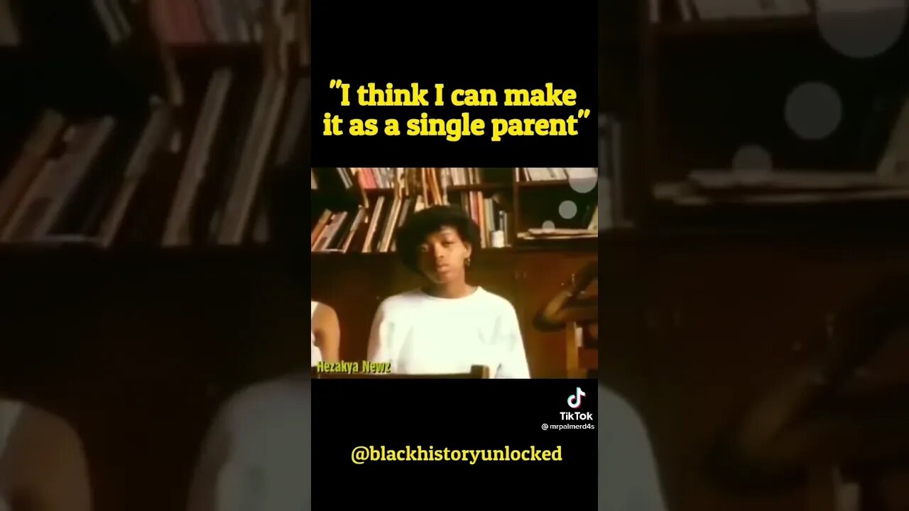 Ground Zero For The Single Black Mother Pt.1 @Mr. Palmer #shorts