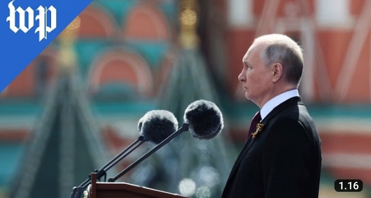 Putin says 'real war' being waged against Russia