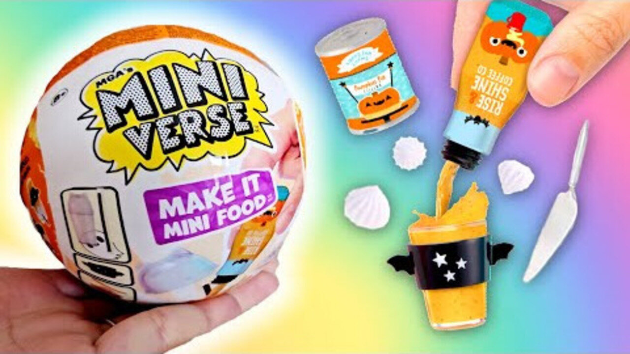 MAKING ***MORE*** MINI FOOD! MiniVerse Make it Minis Diner Series 2! #minifood #miniverse