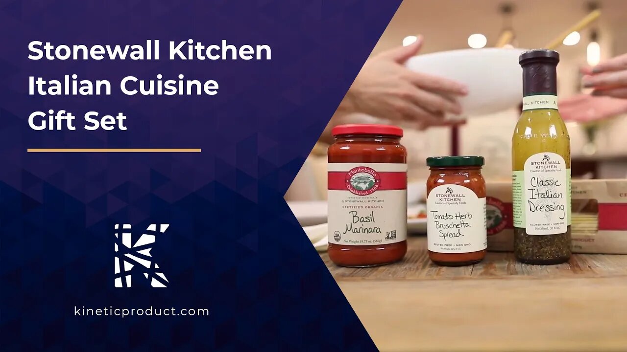 Stonewall Kitchen Italian Cuisine Gift Set