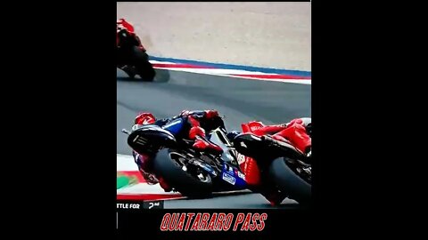 #shorts Quatararo pulls off a daring pass!