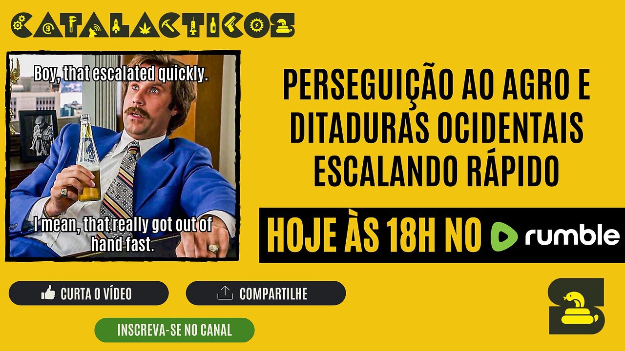 #132 Perseguição Ao Agro E Ditaduras Ocidentais Escalando Rápido