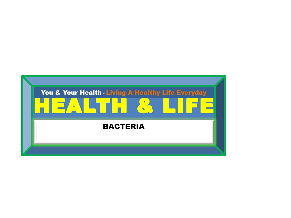 ALL YOU NEED TO KNOW ABOUT BACTERIA