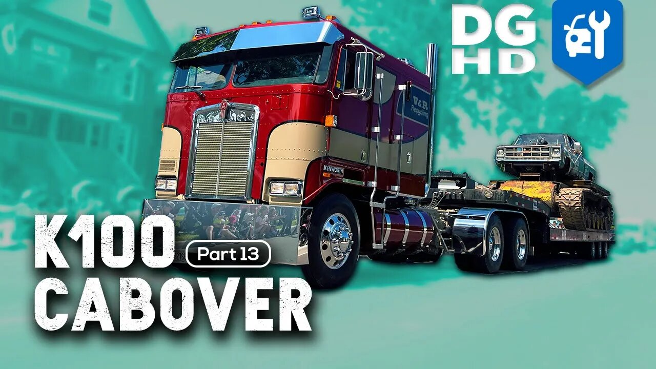 Will It Haul? Restored Kenworth K100 First Drive | #KenworthK100 [EP13]