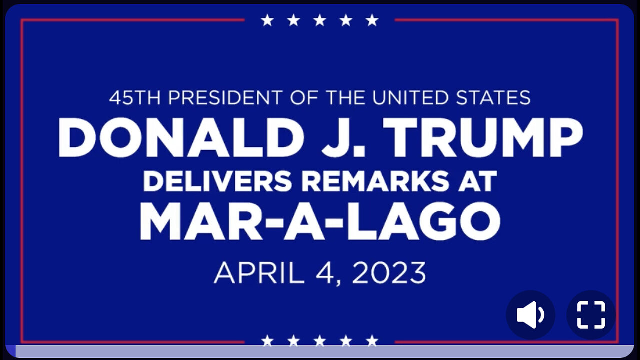 President Trump Delivers Remarks From Mar-A-Lago Following Arraignment