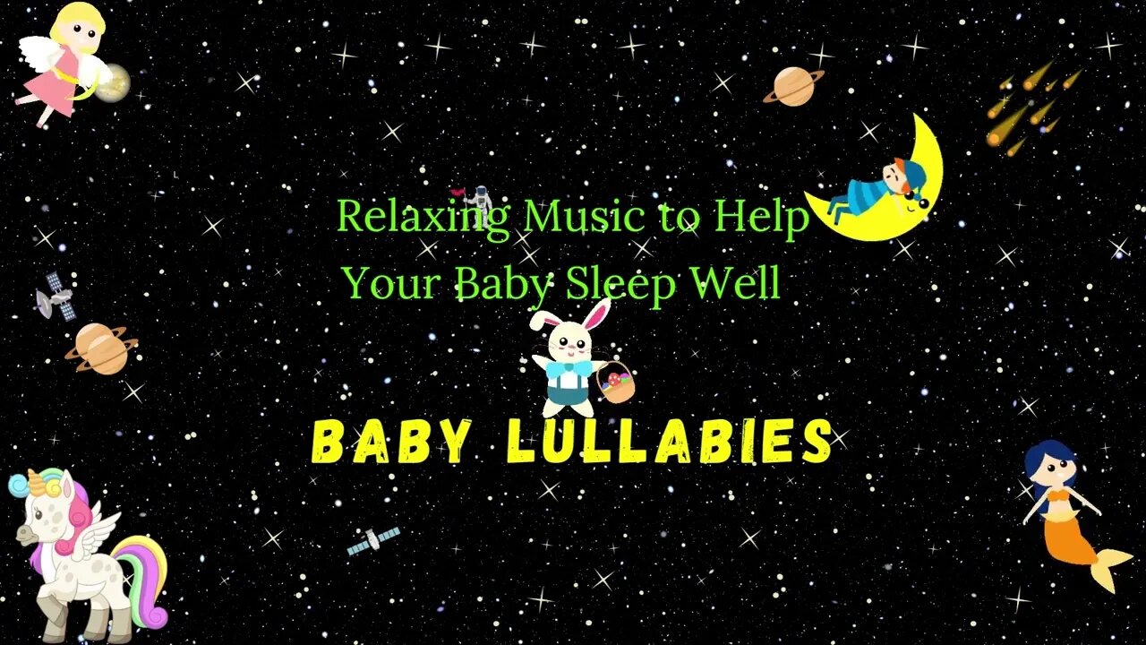 🩴​🌈3 HOURS 🌸 Dark Screen Lullaby for Baby​​🍼Lullabies for Babies Black Screen