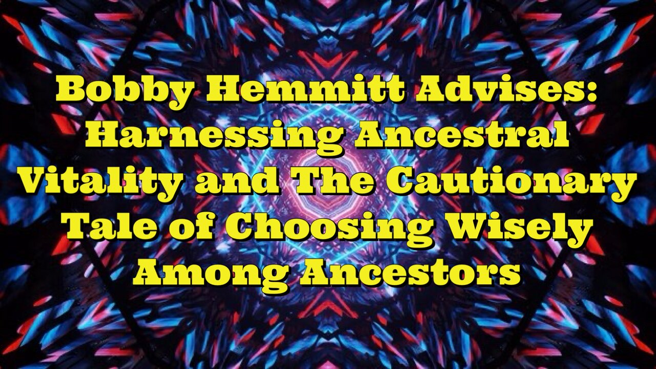 Bobby Hemmitt: Harnessing Ancestral Vitality